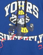 Msgm Mens Sweatshirt in Blue