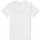 PLACES+FACES Men's Signature Logo T-Shirt in White/Pink