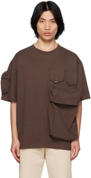 Jacquemus Brown Le Raphia 'Le T-Shirt Bolso' T-Shirt