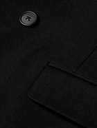 The Row - Anders Double-Breasted Wool Coat - Black