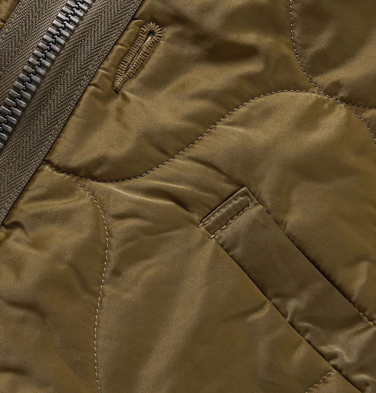visvim - Iris Quilted Nylon-Shell Jacket - Green Visvim