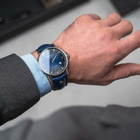 Bruno Sohnle Stuttgart Automatic Blue Dial Mens Watch 17-12173-361