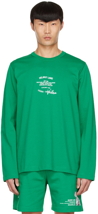 Photo: Helmut Lang Green Cotton T-Shirt