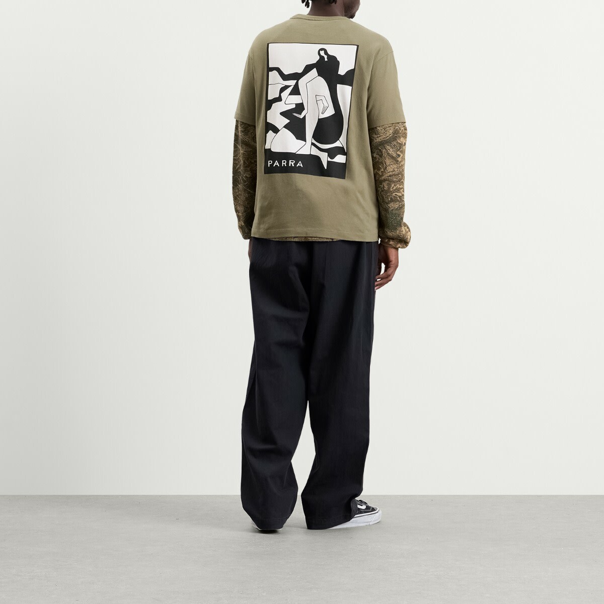 By Parra Men's Waiting for You T-Shirt in Green