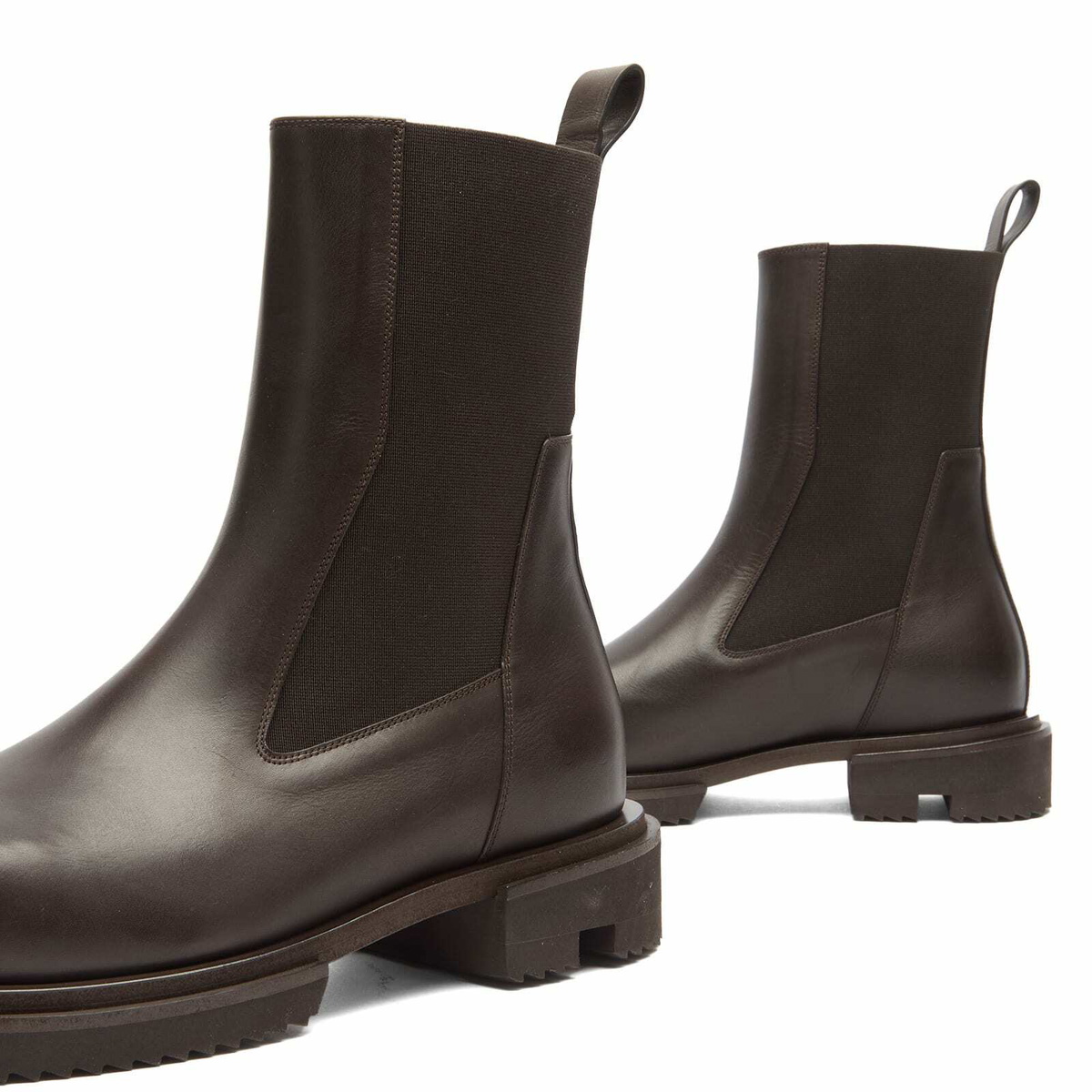 Rick Owens Men's Gabe Beatle Boot in Dark Dust