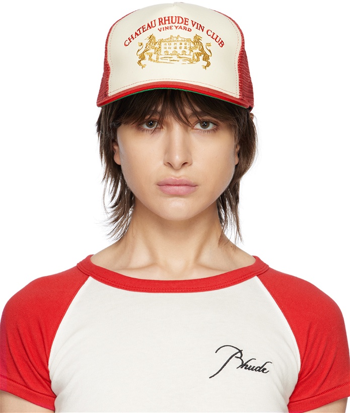Photo: Rhude Red Cellier Cap