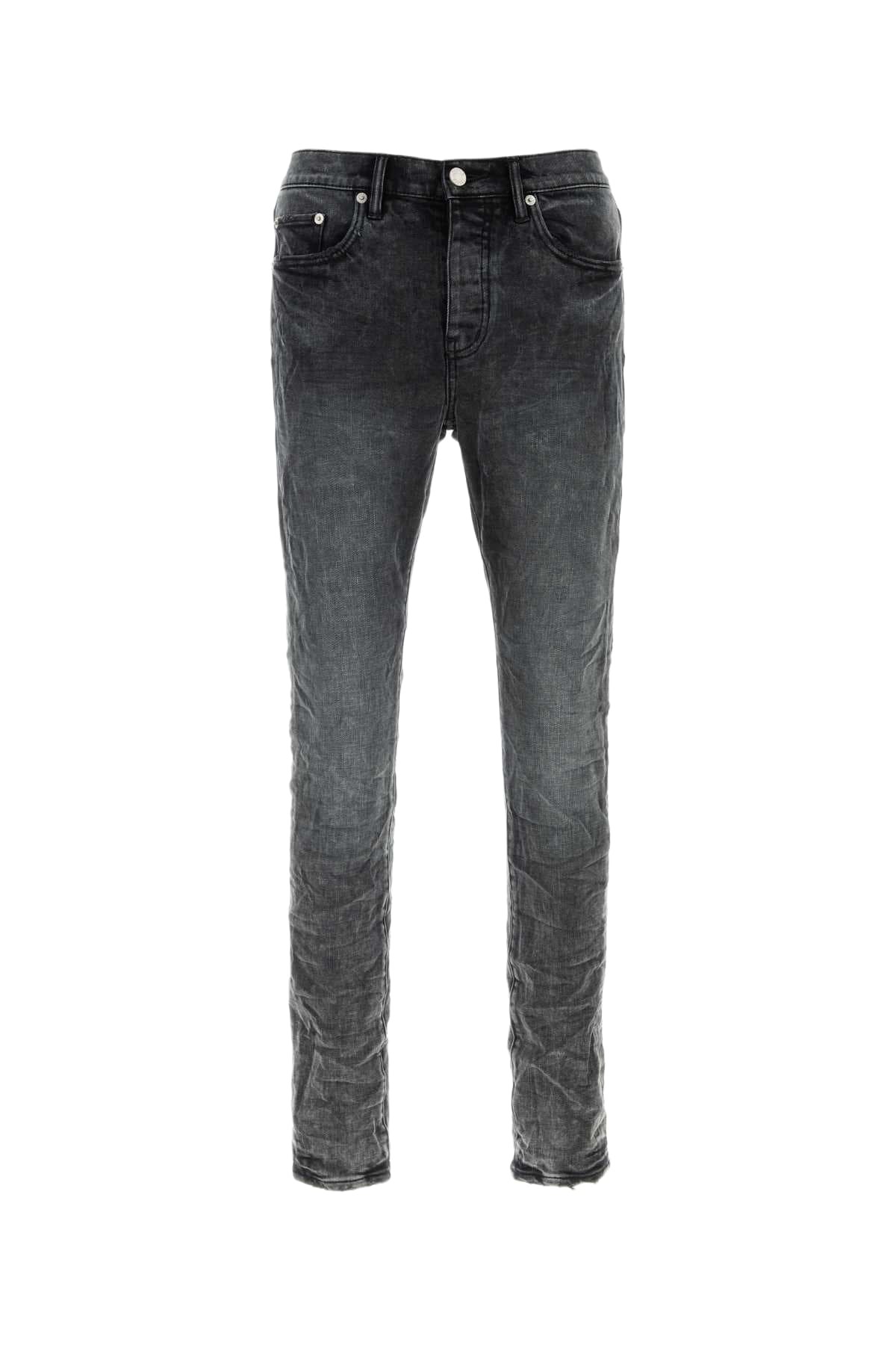 Purple Brand Black Stretch Denim Jeans
