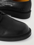 Common Projects - Officer's Leather Derby Shoes - Black