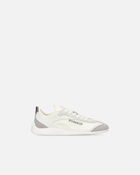 Pinko Lightweight Knit Fabric And Microfibre Sneakers Milk White