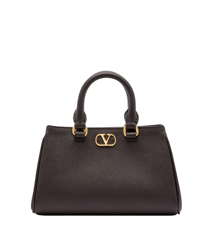 Photo: Valentino Garavani VLogo Mini leather top-handle bag