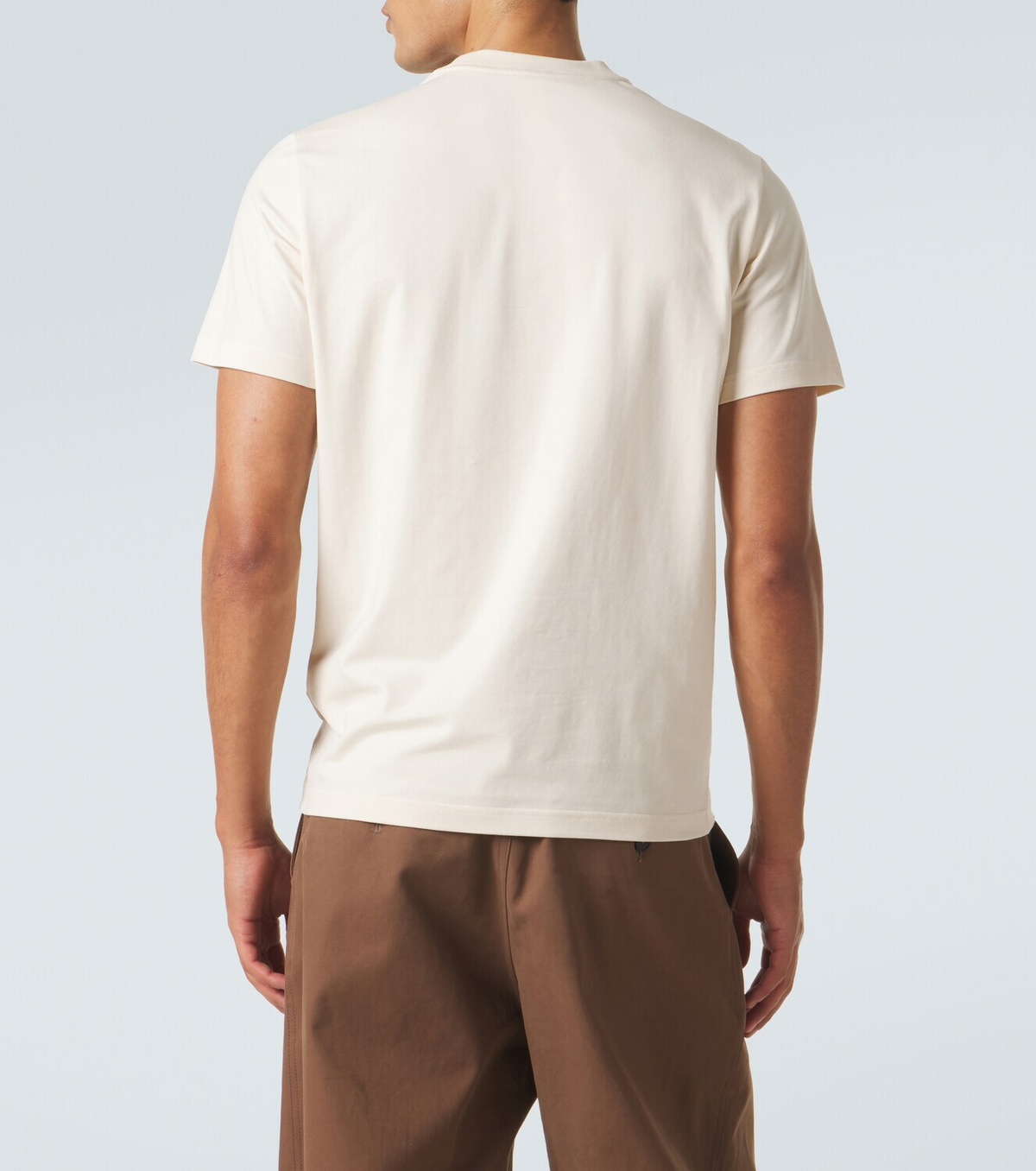 Moncler Cotton-blend jersey T-shirt
