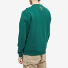 Billionaire Boys Club Men's Small Arch Logo Crew Sweat in Forest Green