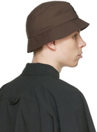 AFFXWRKS Brown Globe Bucket Hat