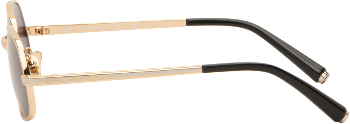 Gallery Dept. Gold 'October 12, 2001' Sunglasses