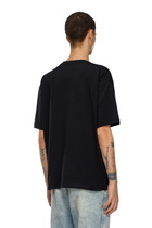 Diesel T-shirt with embroidered D patch - T-Shirts - Unisex - Black