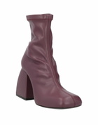 Nodaleto Womens Ankle boots Plum