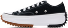 Converse Black Run Star Hike Low Top Sneakers