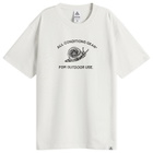 Nike Men's ACG Mystery Snail T-Shirt in Summit White