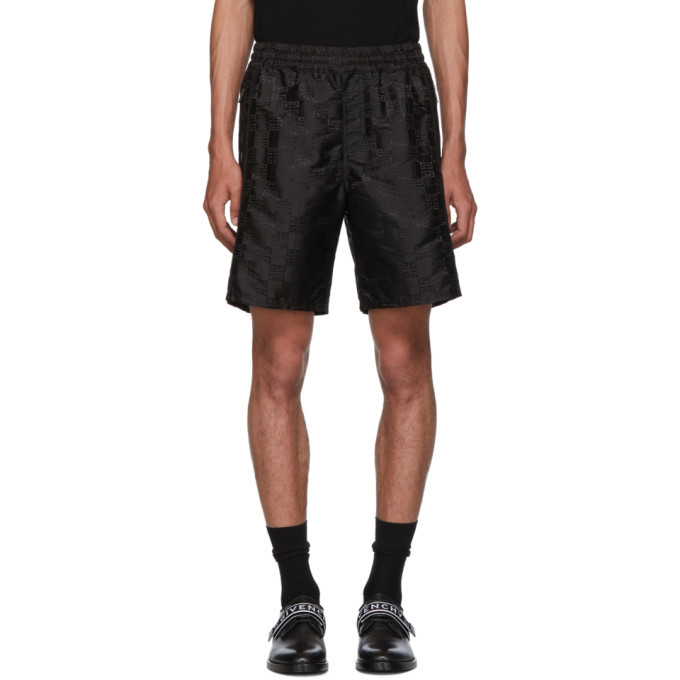 Photo: Givenchy Black Logo Shorts