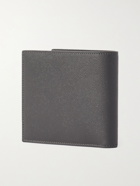 SAINT LAURENT - Logo-Embossed Pebble-Grain Leather Billfold Wallet