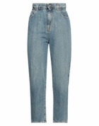 Manila Grace Womens Jeans in Blue