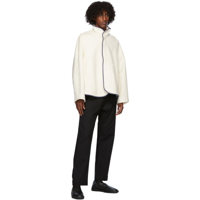 3MAN Off-White Blanket Jacket