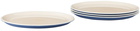 Jars Céramistes Blue & Beige Dinner Plate Set