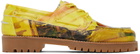 KidSuper Yellow Painted Lug Loafers