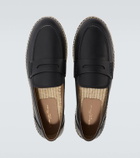 Gianvito Rossi Leather espadrilles