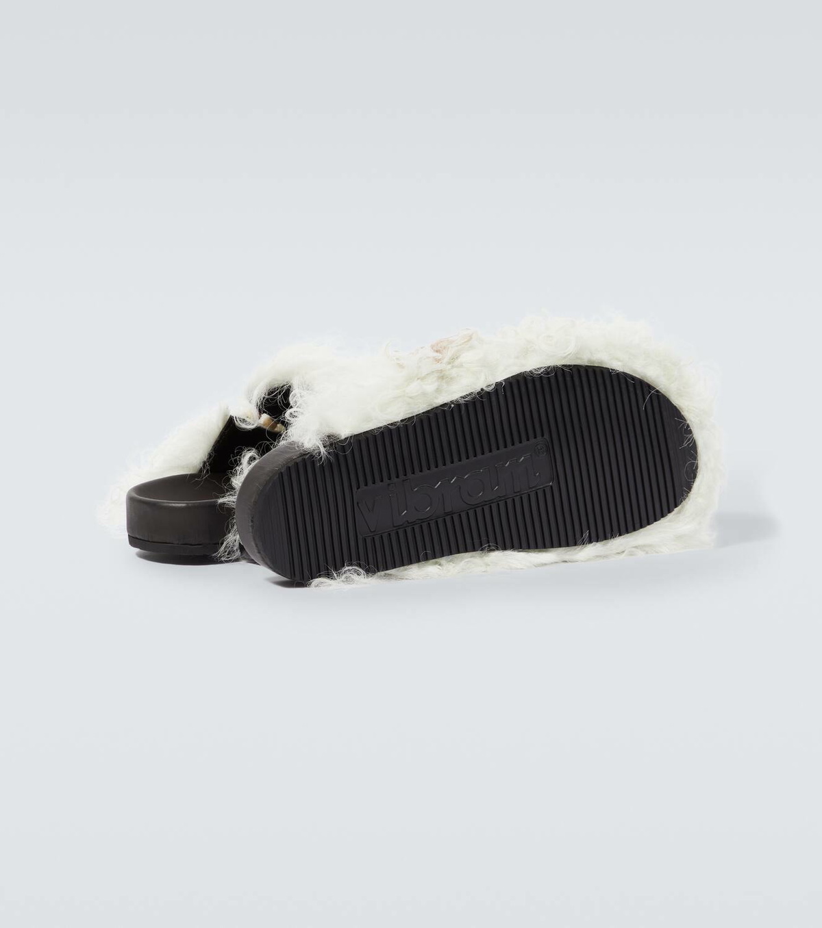 Alanui Journey shearling slippers