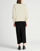 Annagreta Womens Turtleneck in White
