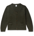 Vetements - Oversized Baby Alpaca-Blend Cardigan - Green