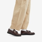 Fred Perry Men's x George Cox Tassel Loafer in Oxblood