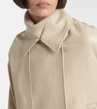 Joseph Cropped leather jacket