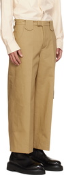 Nanushka Khaki Milas Trousers