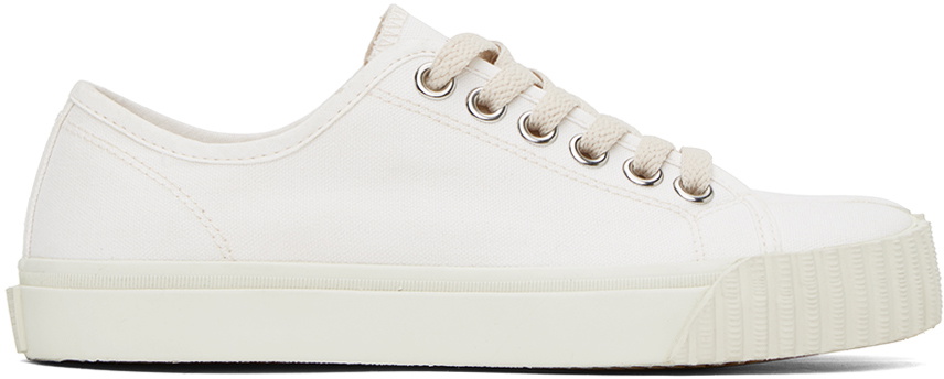 Maison Margiela White Tabi Sneakers Maison Margiela