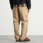 Human Made Men's Easy Belted Pants in Beige