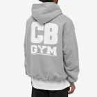 Cole Buxton Men's Gym Hoody in Grey Marl