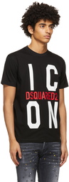 Dsquared2 Black Logo Icon T-Shirt