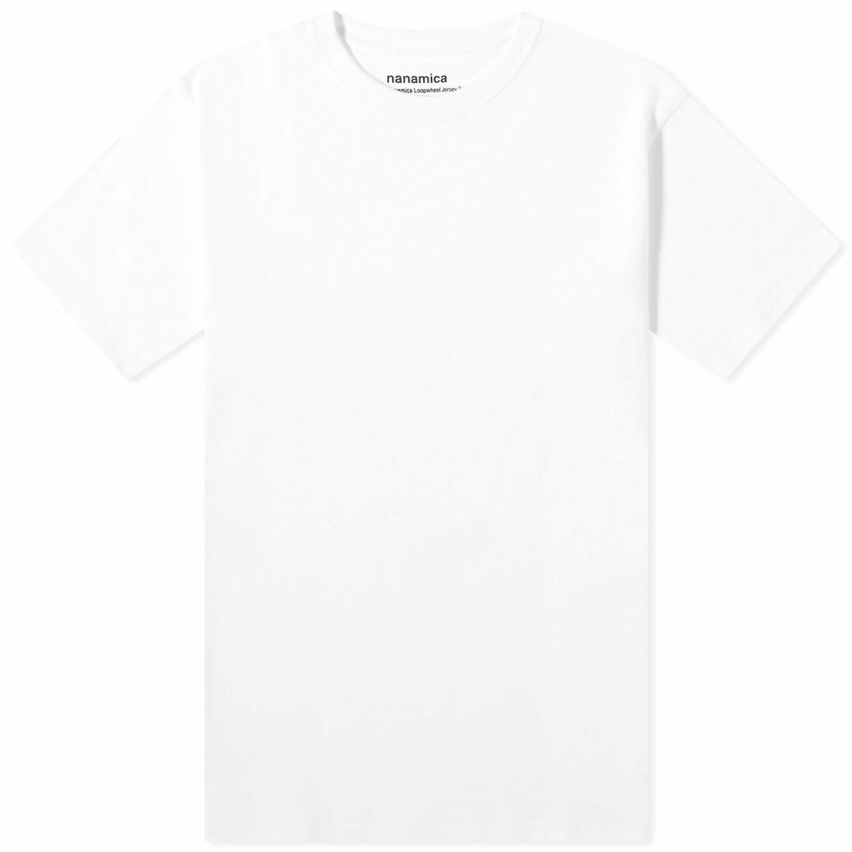 Nanamica Black and White Long Sleeve Coolmax T-Shirt Nanamica
