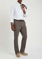 Gant Logo-embroidered Cotton Oxford Shirt White