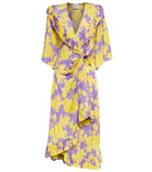 Vetements - Floral jersey midi dress