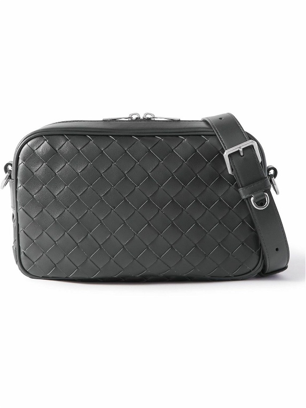 Photo: Bottega Veneta - Intrecciato Leather Messenger Bag