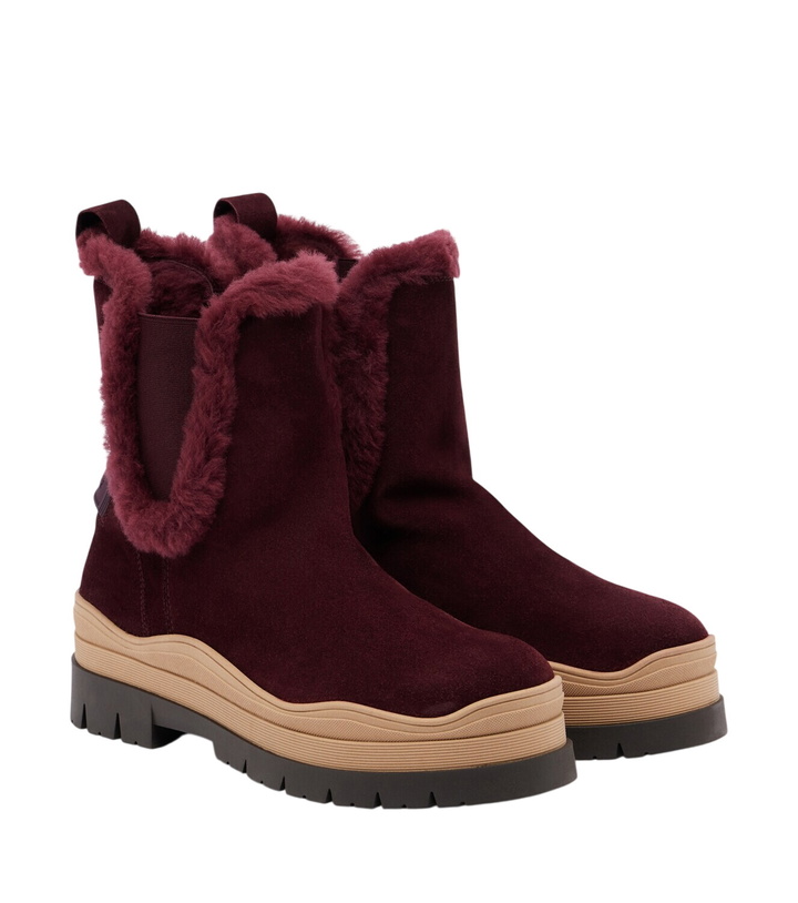 Photo: Bogner Arosa shearling-lined suede ankle boots