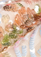 Needle & Thread Baroque Sequin-embellished Tulle Gown Cream