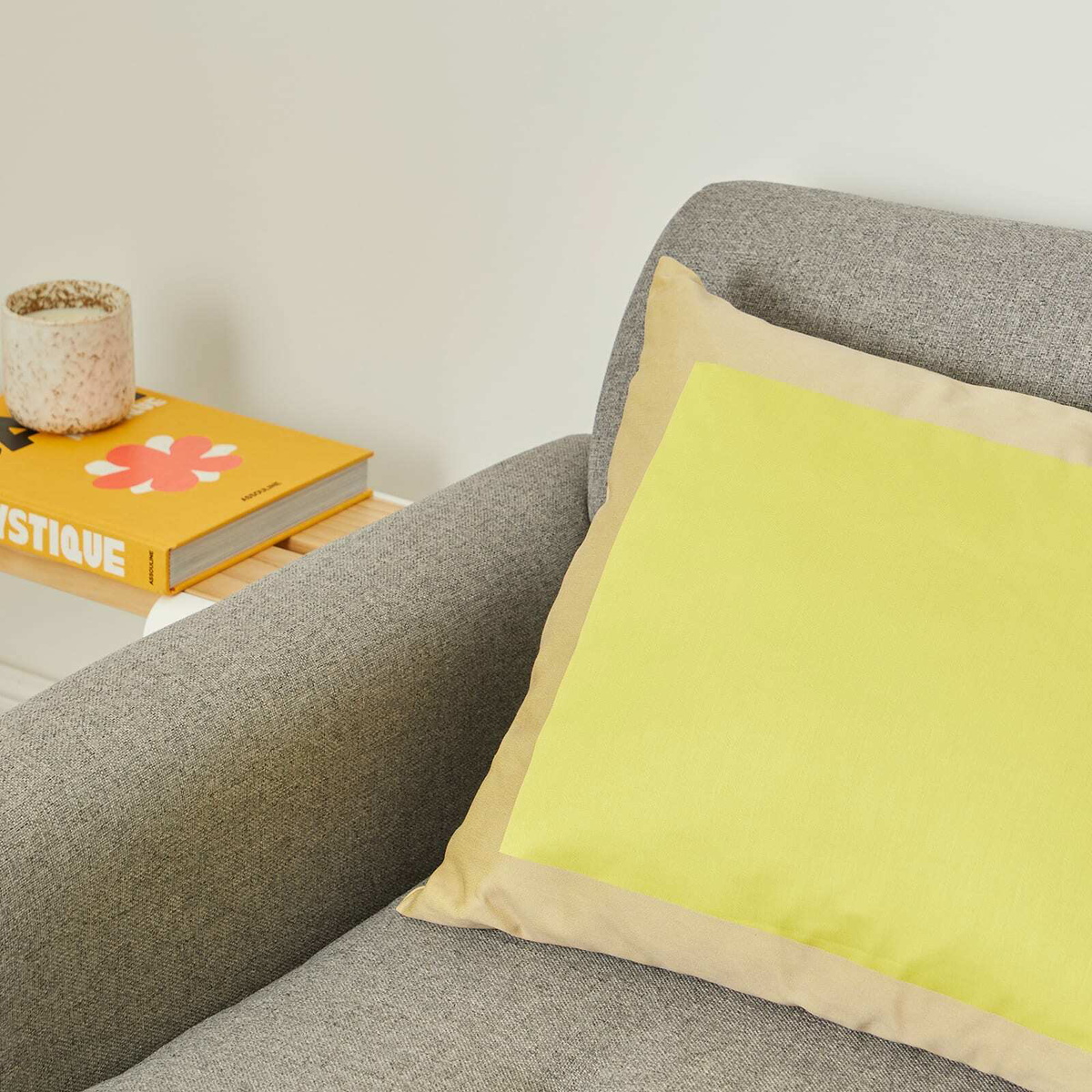 HAY Ram Cushion in Yellow