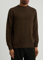 Sunspel Shetland Wool Jumper Multicoloured