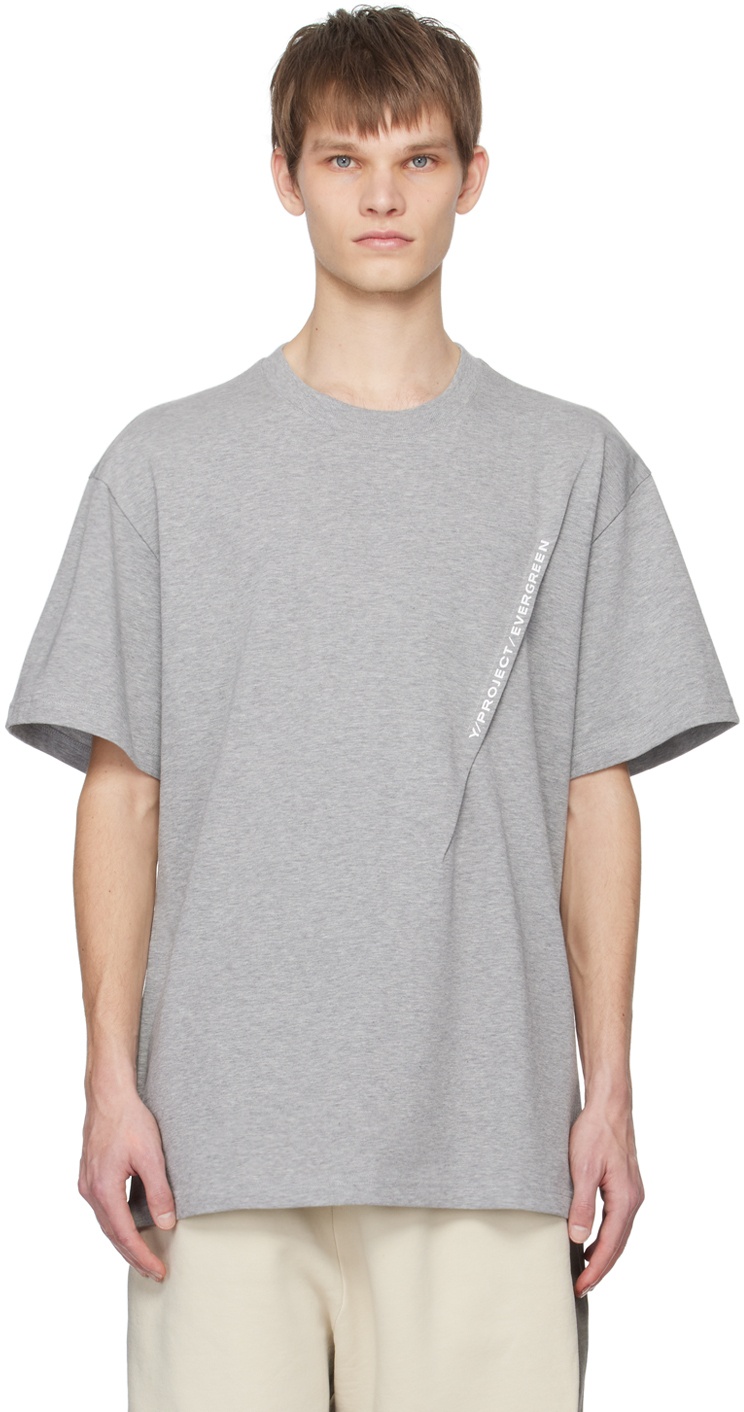 Photo: Y/Project Gray Pinched T-Shirt