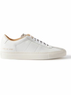Common Projects - Court Classic Suede-Trimmed Leather Sneakers - White