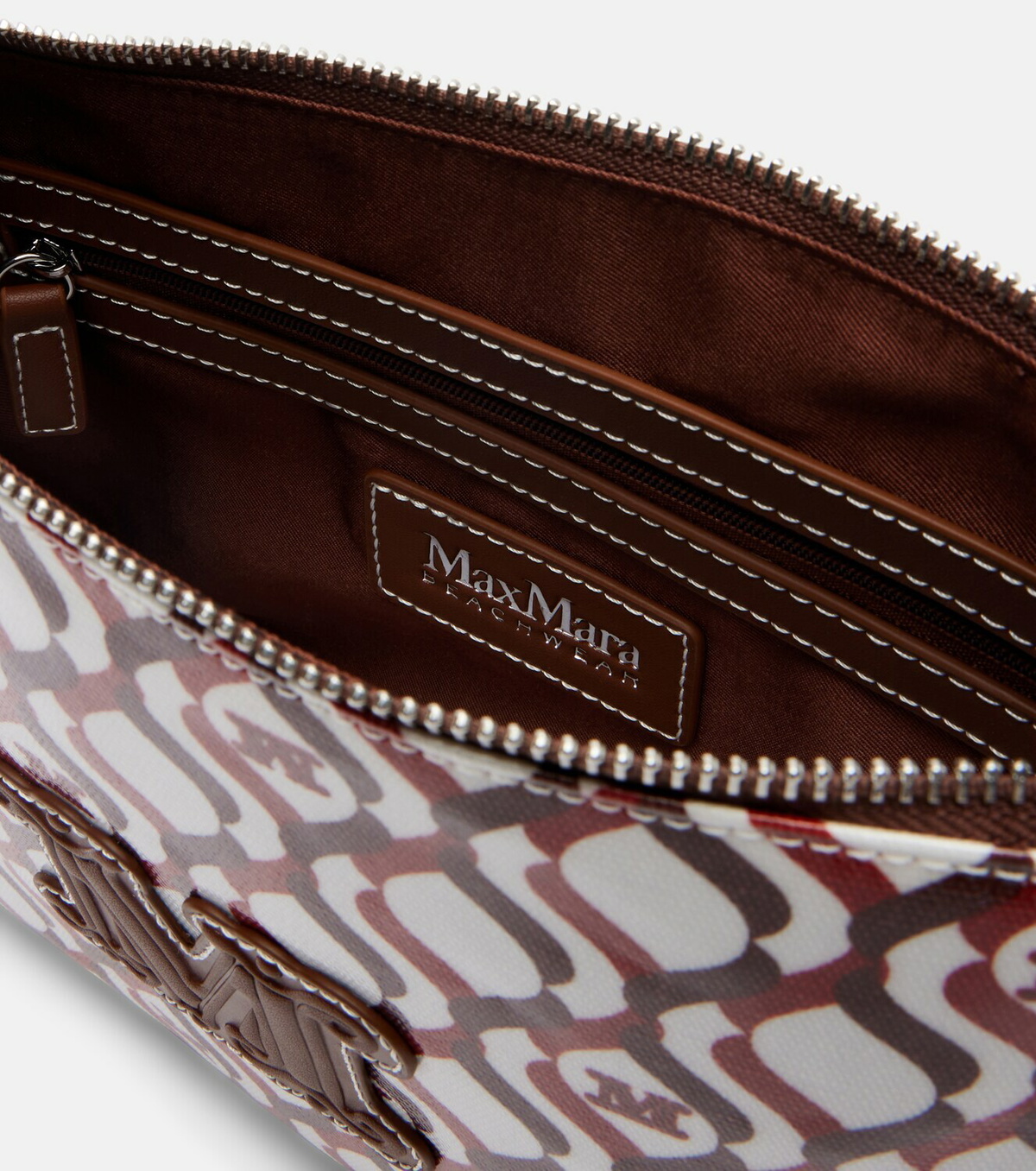 Max Mara Tazzina Small canvas pouch